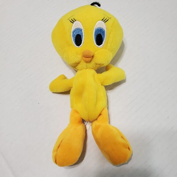 Tweety Bird Warner Bros Looney Tunes Vintage 1998 Plush Stuffed Animal Doll - Picture 1 of 7